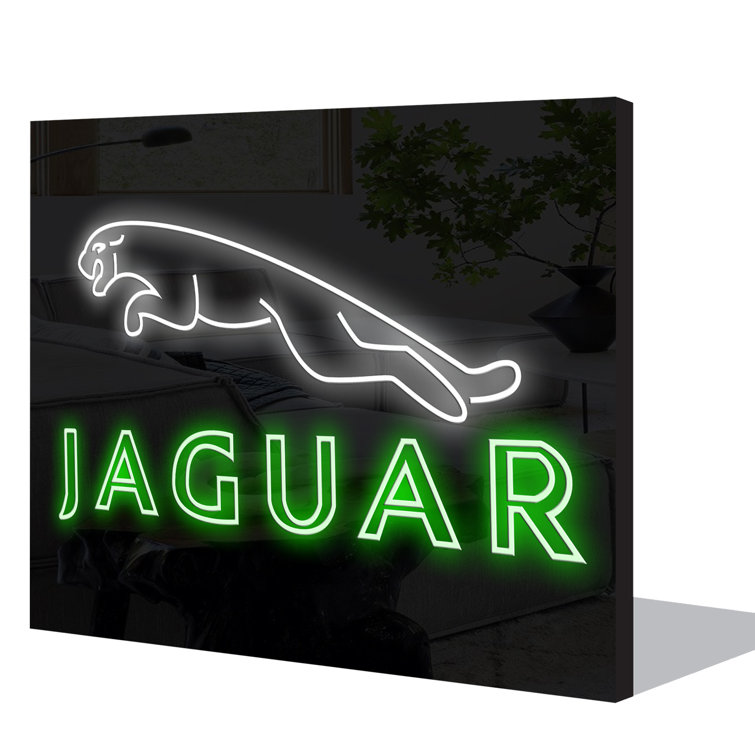 MAD ABOUT NEON Neon Sign Light Jaguar Wall Décor Wayfair.co.uk